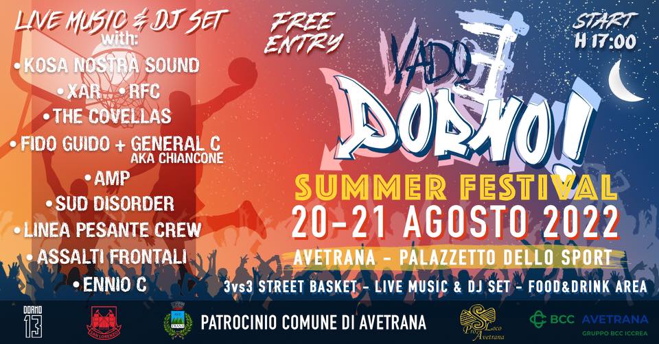 Vado e Dorno Summer Festival
